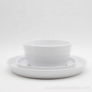 Louça de Louça de Luxo Louça Conjunto de Porcelana StoneWare Set